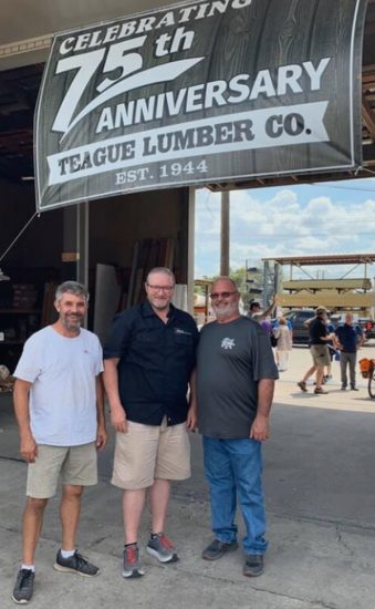 Shawn & Justin at Teague Lumber